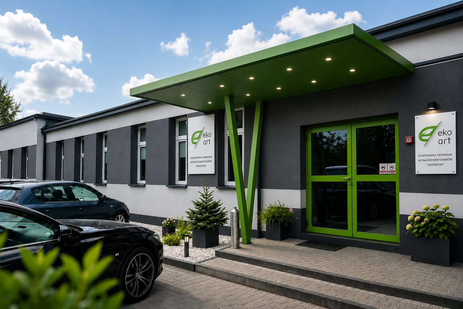 Siedziba firmy EKO-ART przy ul. Asfaltowej w Skarżysku-Kamiennej